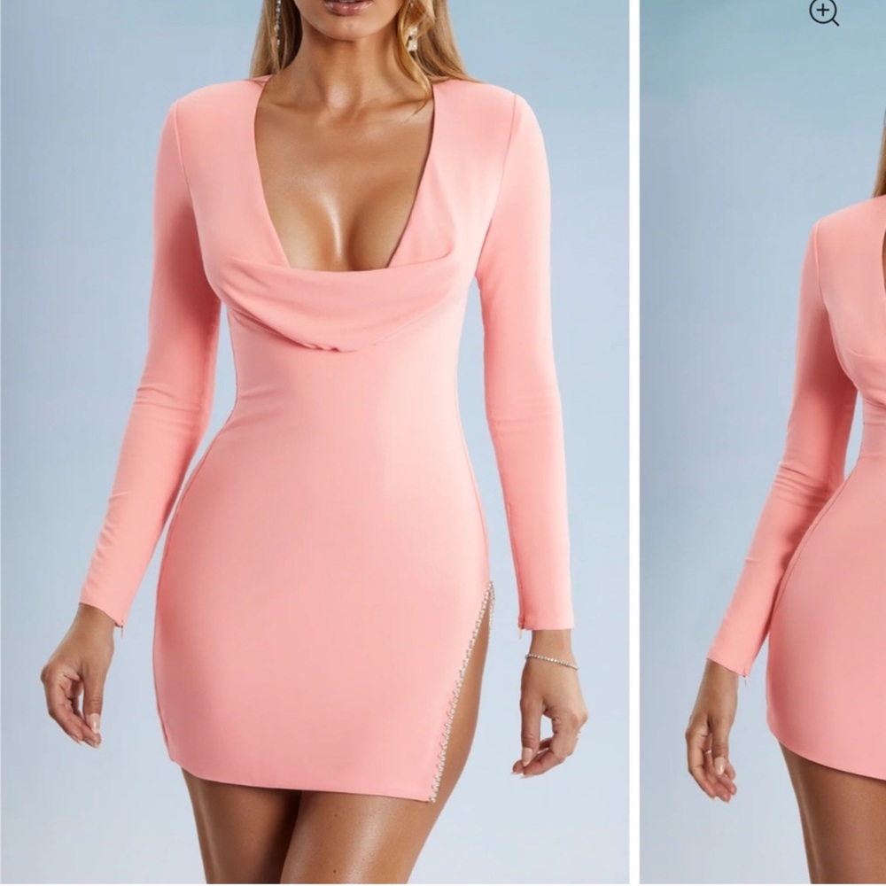 Oh Polly Long Sleeve Mini Dress